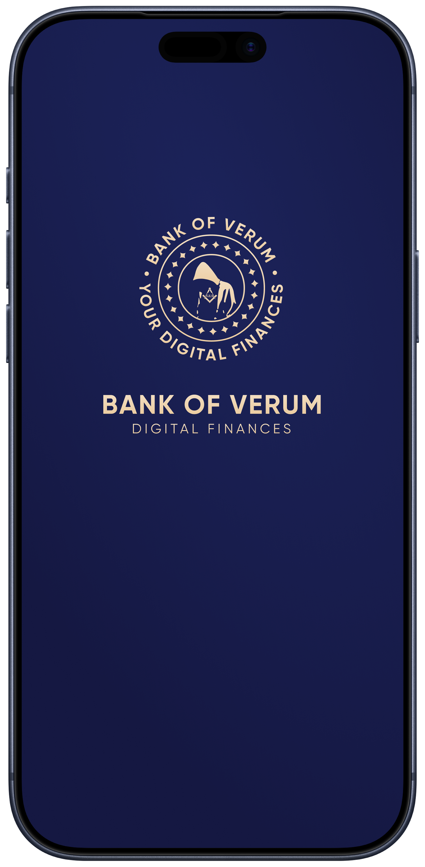 Bank of Verum — Splash Screen